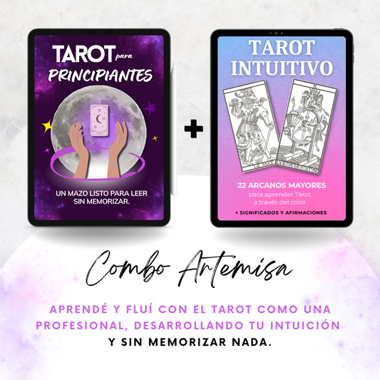 COMBO ARTEMISA | Tarot para Principiantes + Tarot Intuitivo