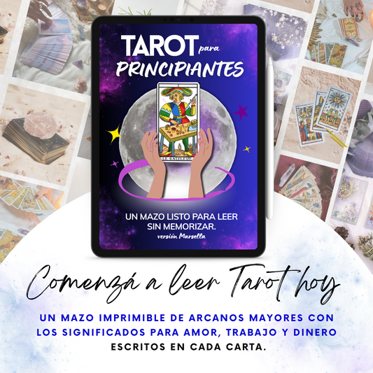 TAROT PARA PRINCIPIANTES - Versión Marsella