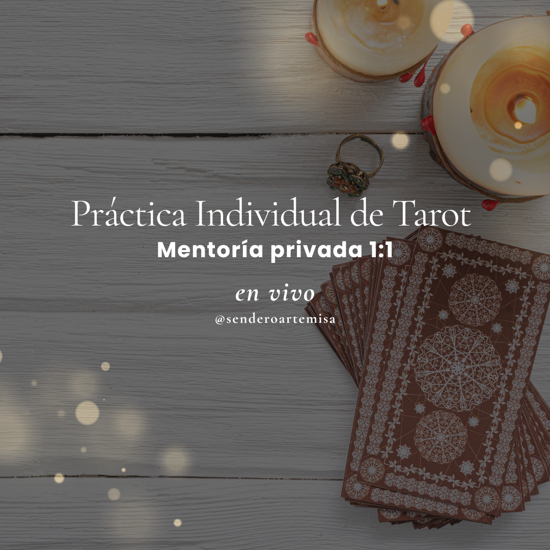 Práctica de Tarot | Mentoría privada 1:1 en vivo 🔮