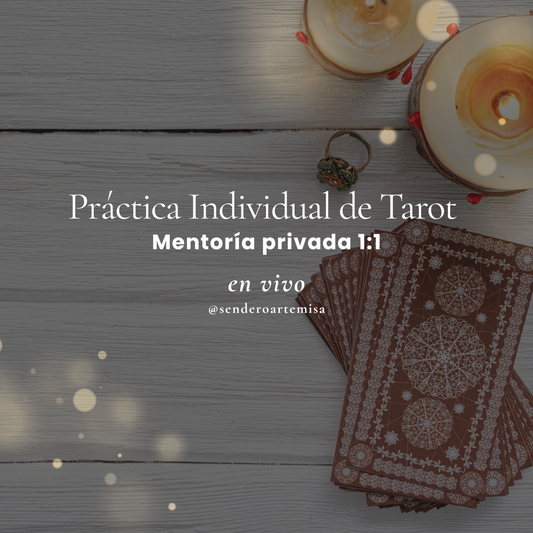 Práctica de Tarot | Mentoría privada 1:1 en vivo 🔮