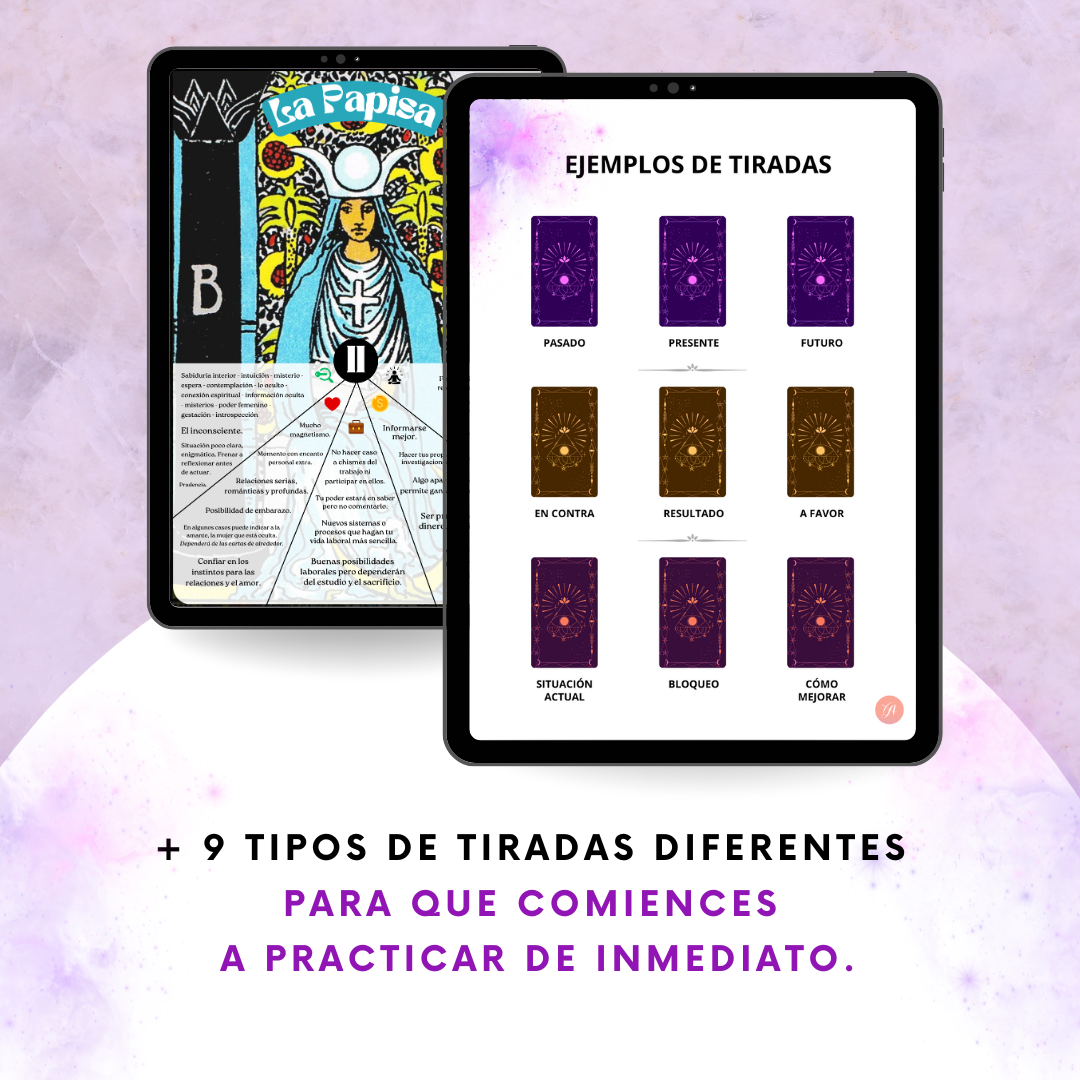 COMBO TAROT | Arcanos Mayores y Menores con Significados + Bonos regalo 🎁