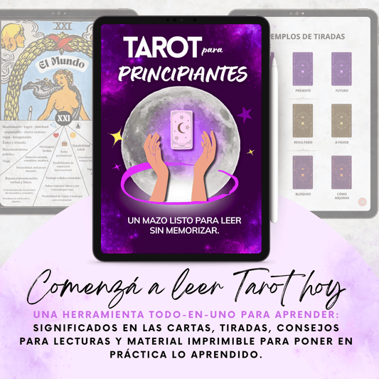 COMBO TAROT | Arcanos Mayores y Menores con Significados + Bonos regalo 🎁